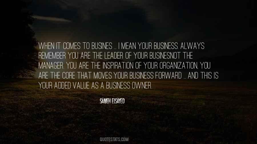 Business Owner Quotes #1528198