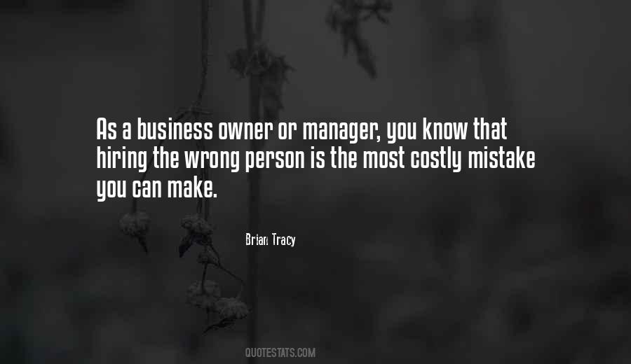 Business Owner Quotes #885376