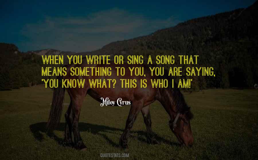 Sing A Song Quotes #1582051