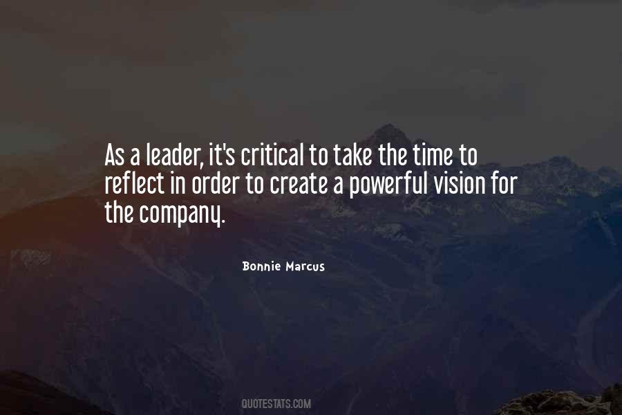 Vision Less Leader Quotes #278974