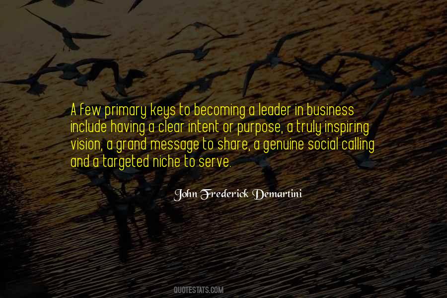 Vision Less Leader Quotes #3577