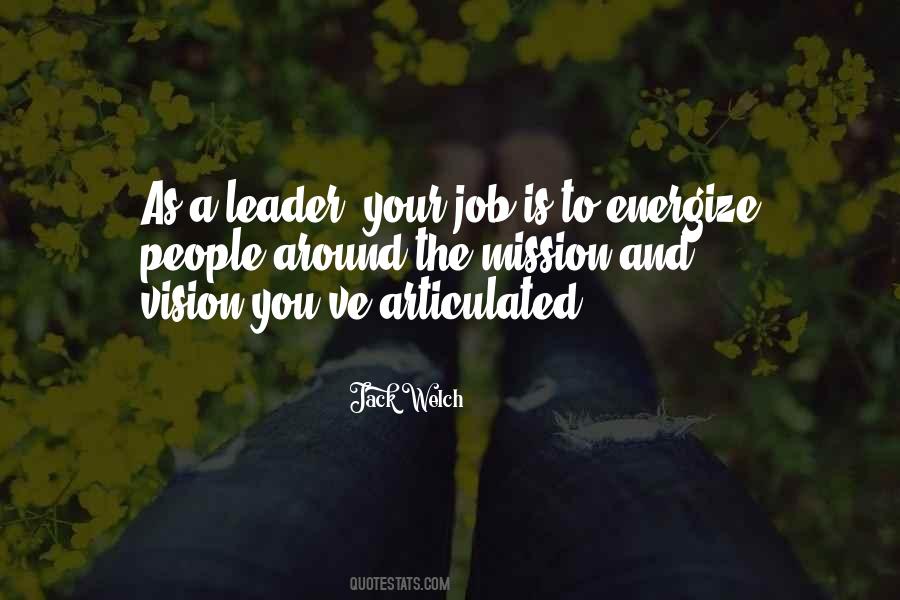 Vision Less Leader Quotes #46346