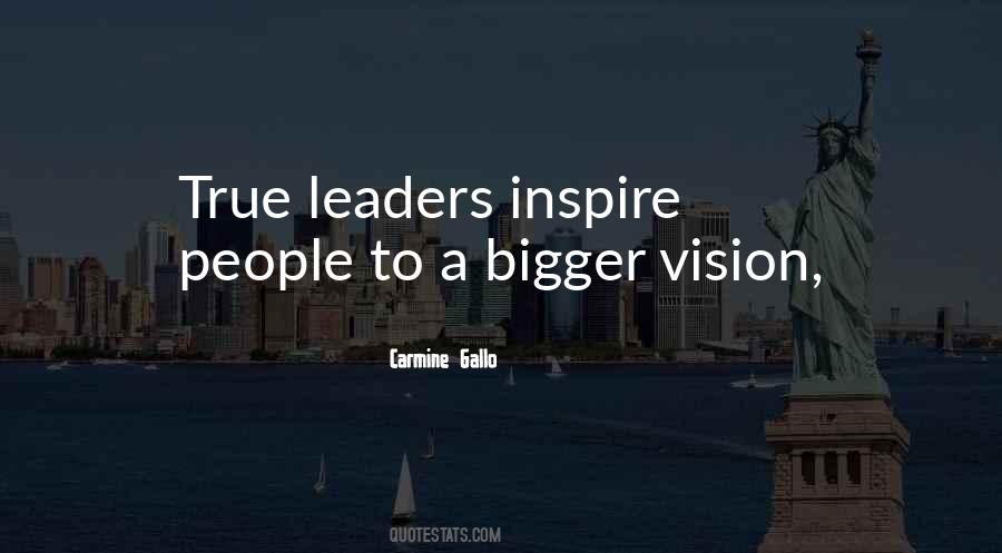 Vision Less Leader Quotes #478596