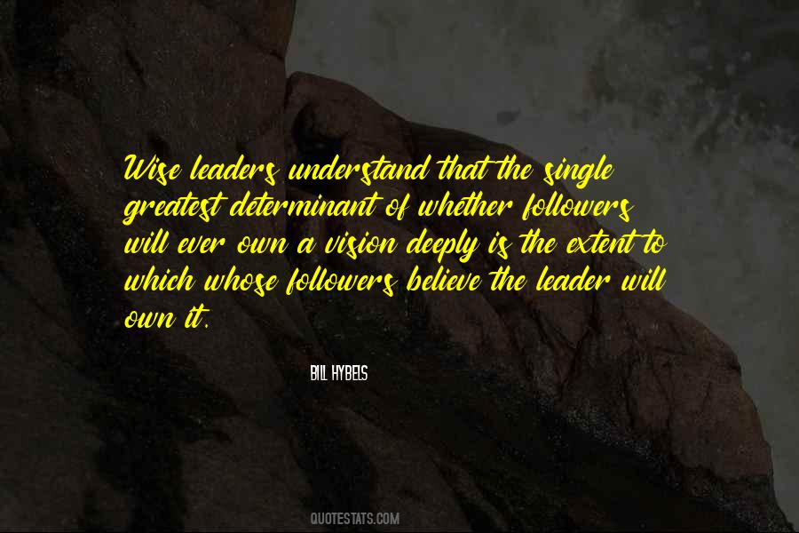 Vision Less Leader Quotes #546207