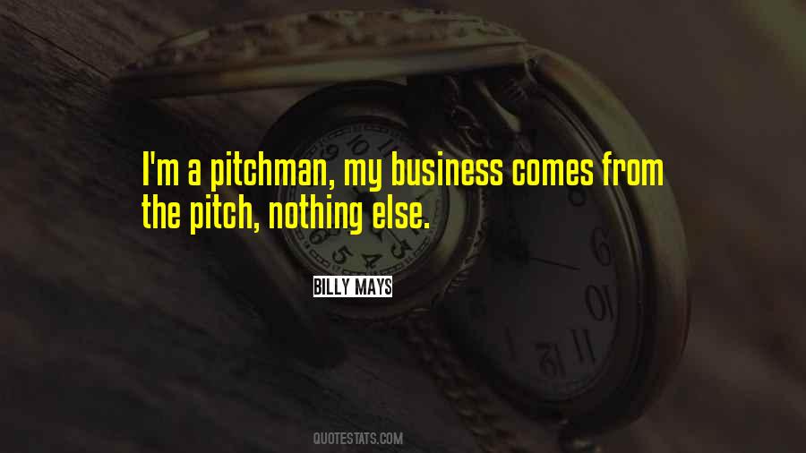 Business Pitch Quotes #543253