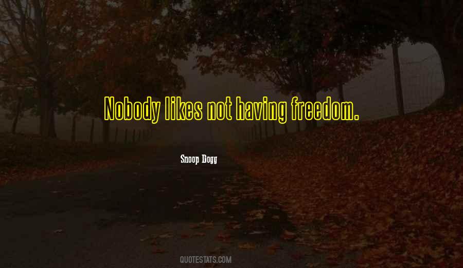 Not Having Freedom Quotes #667458