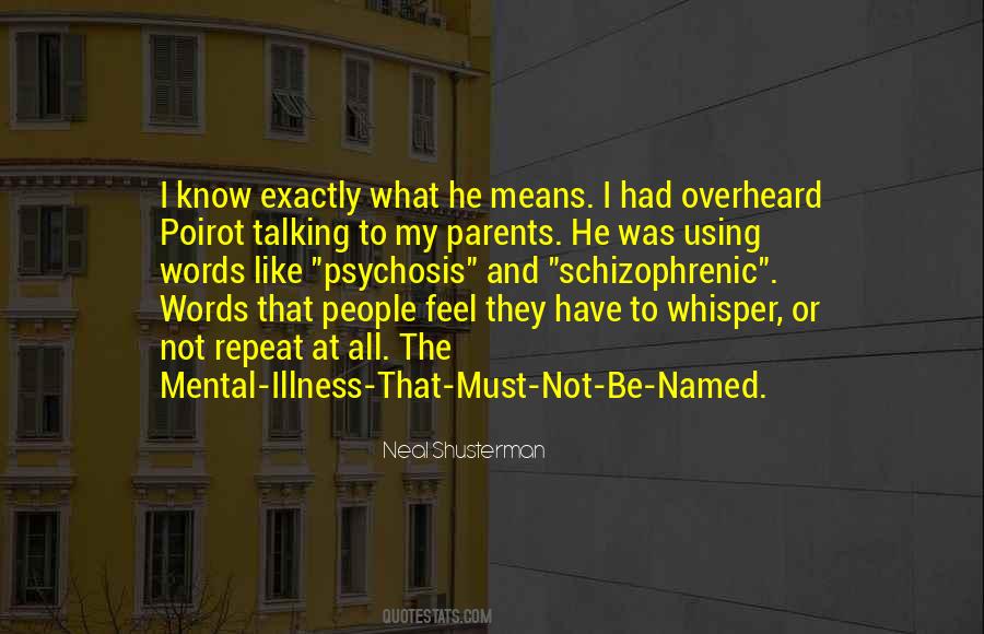 People Mental Illness Quotes #1356477