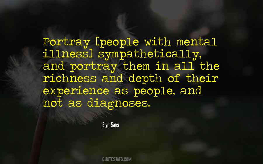 People Mental Illness Quotes #227429