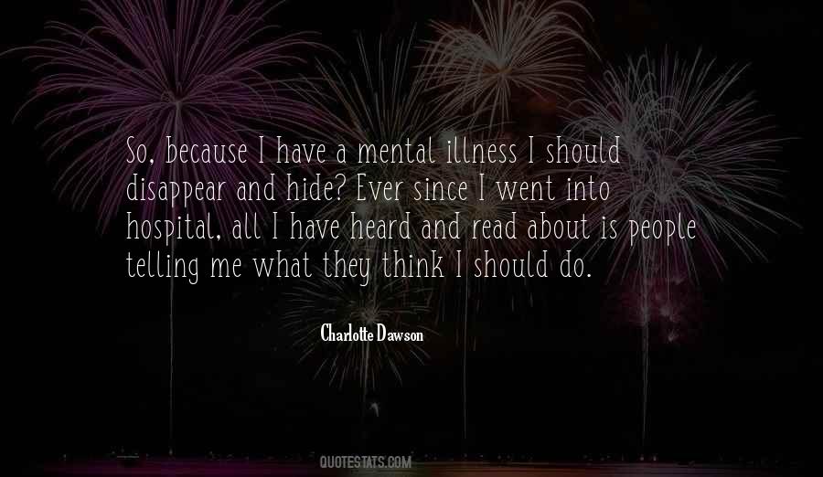People Mental Illness Quotes #444010