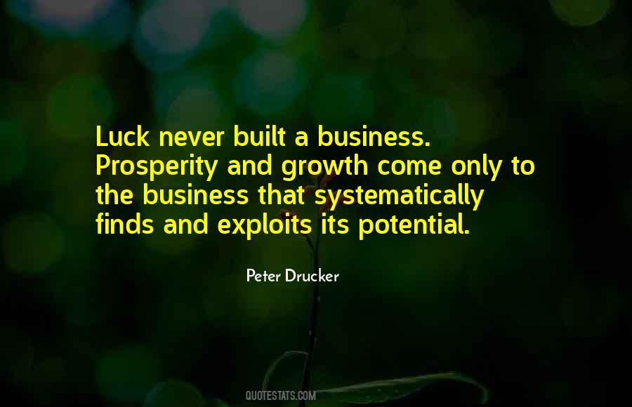 Business Prosperity Quotes #104663