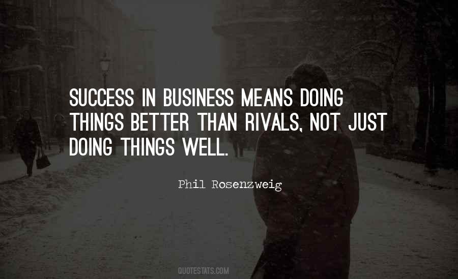 Business Rivals Quotes #972860