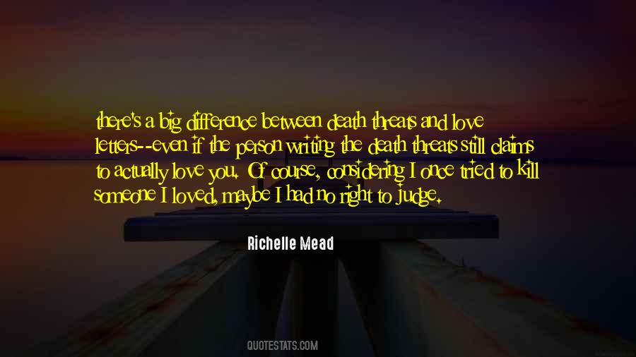 Person You Once Loved Quotes #1361582