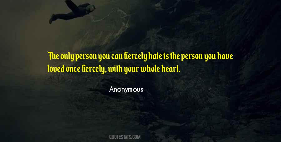 Person You Once Loved Quotes #960132