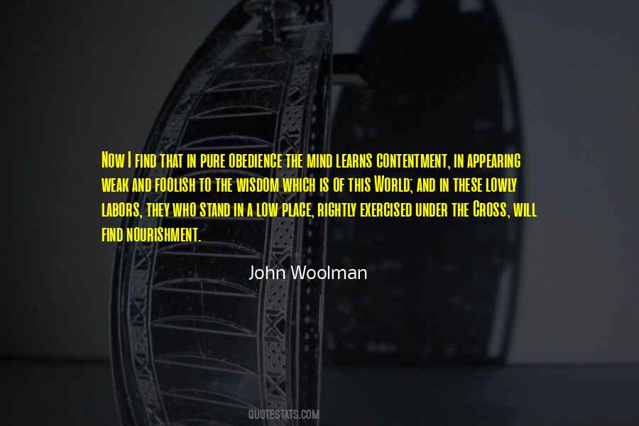 Wisdom Obedience Quotes #29052
