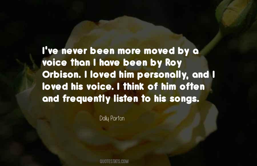 His Songs Quotes #1084382