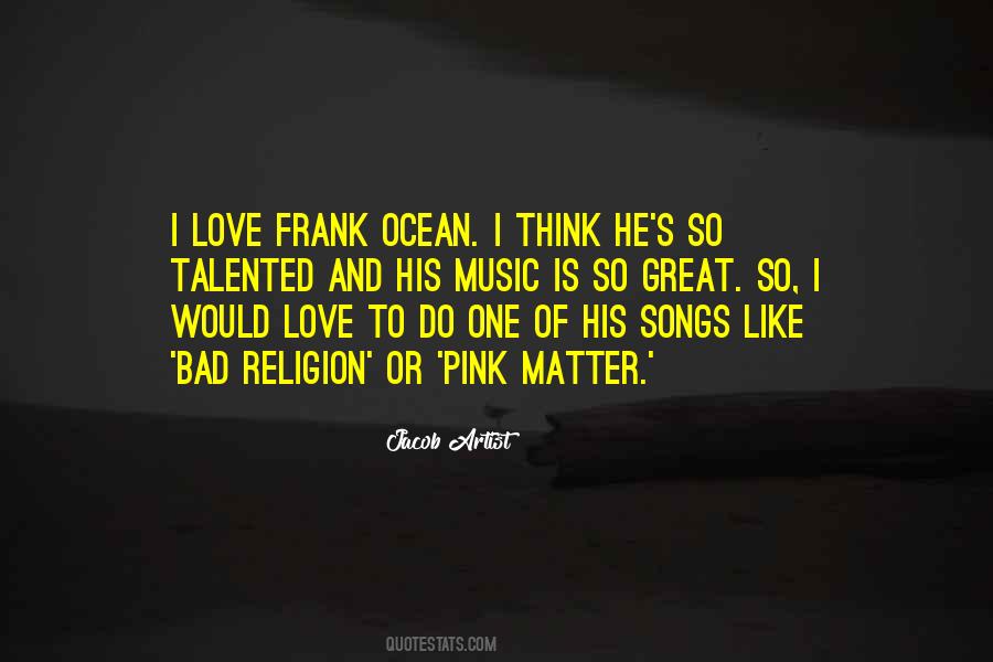 His Songs Quotes #268339