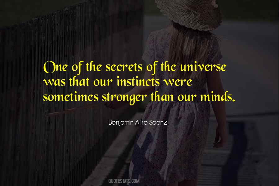 Quotes About The Secrets Of The Universe #1675685