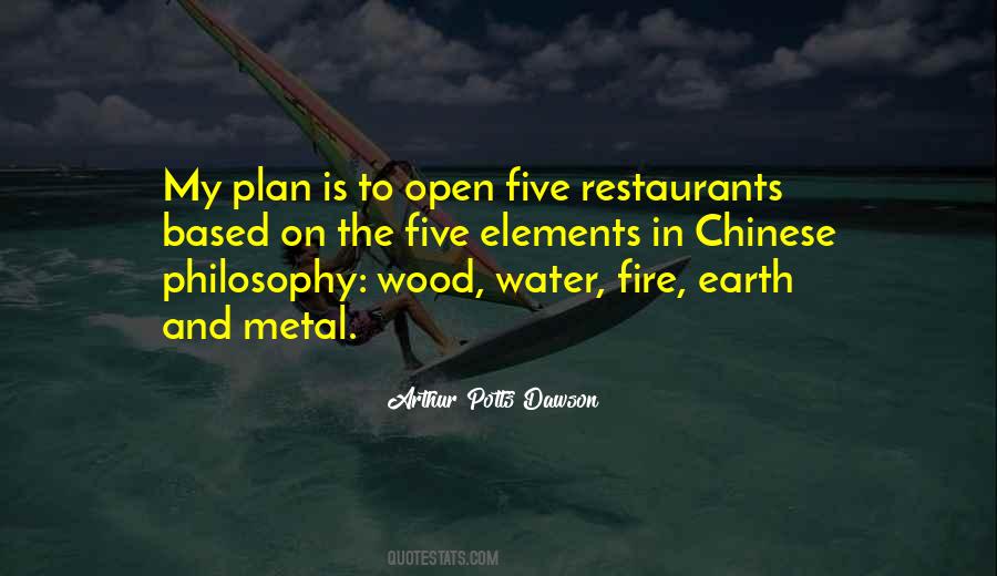 Earth Water And Fire Quotes #834875