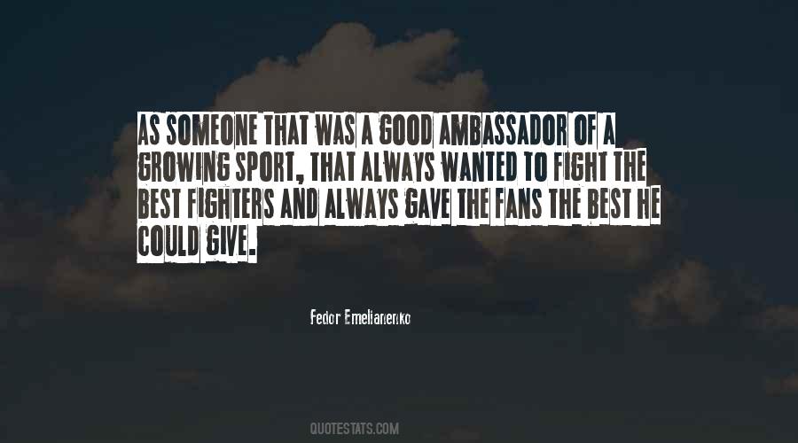 Fight A Good Fight Quotes #412179