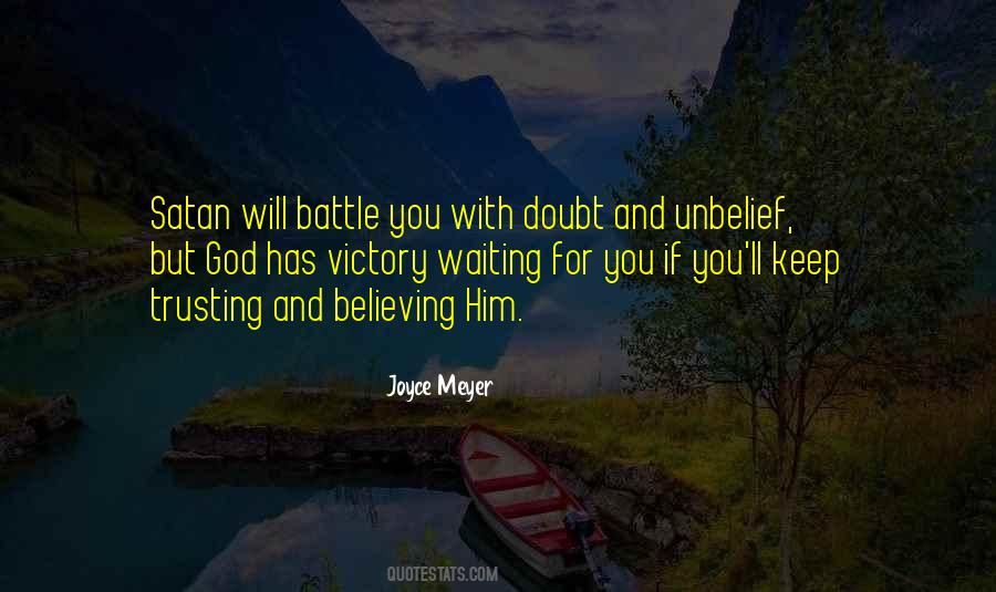 Believing God Quotes #508009