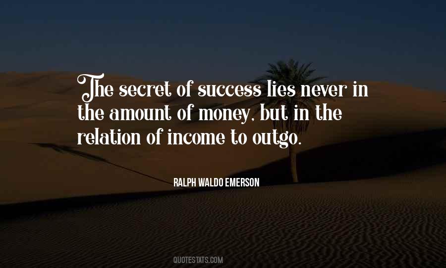 Quotes About The Secret To Success #541061