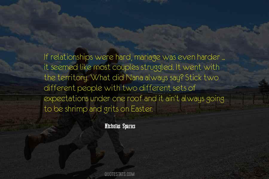 Very Different Couples Quotes #380953