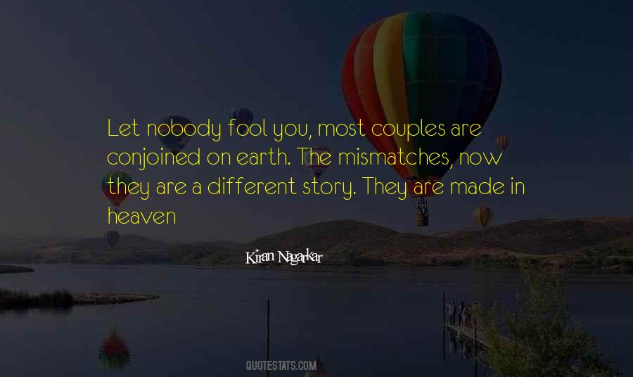 Very Different Couples Quotes #838685