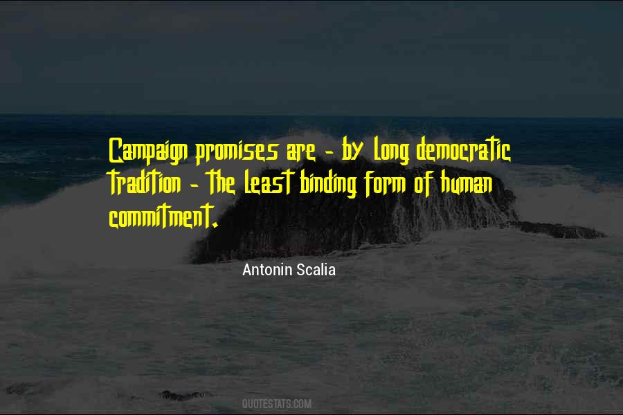 Campaign Promises Quotes #884302