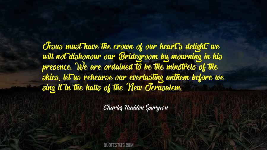 Come The New Jerusalem Quotes #1567596