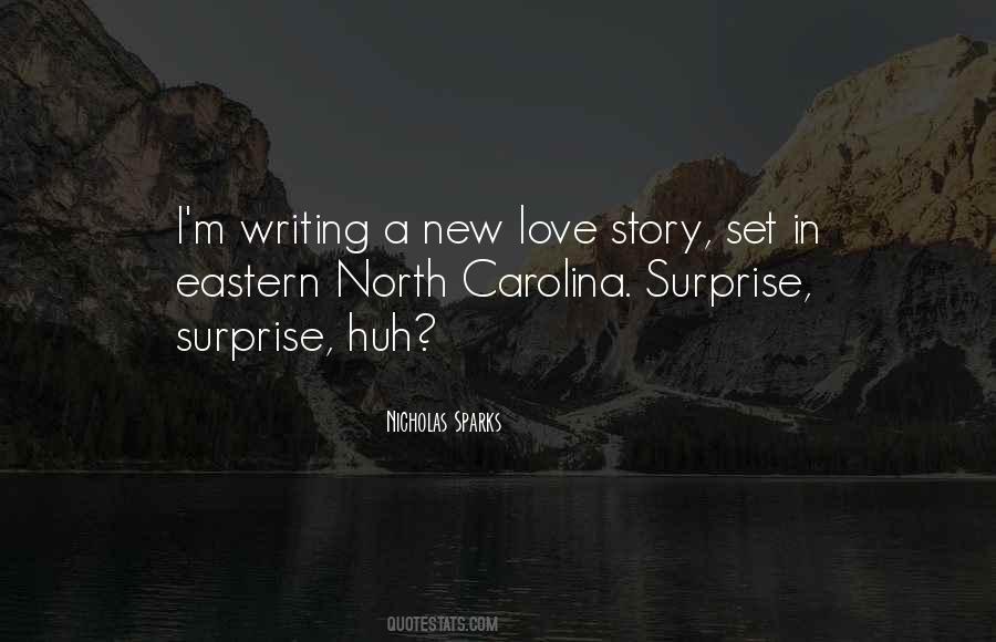 Writing Surprise Quotes #440999