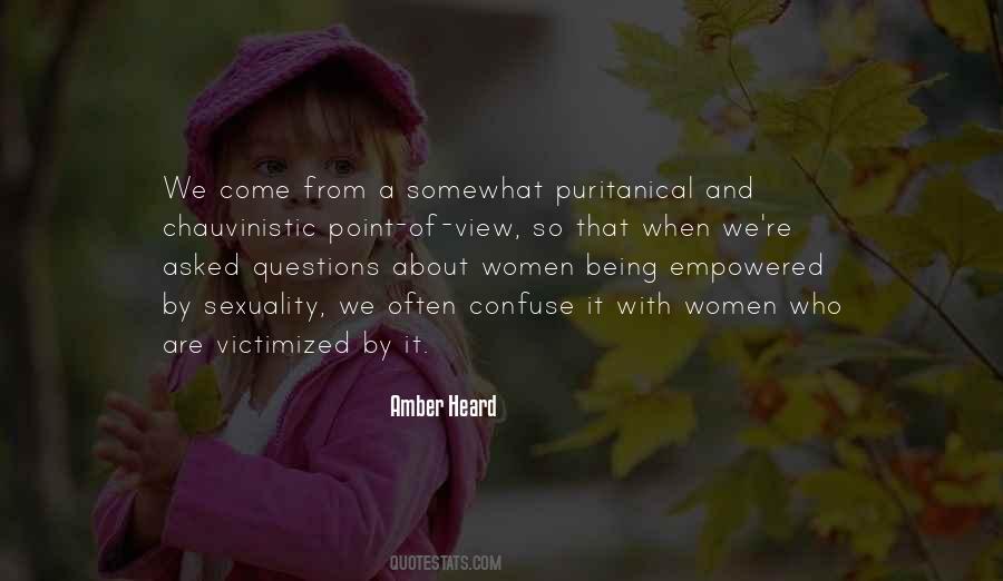Being Puritanical Quotes #848520