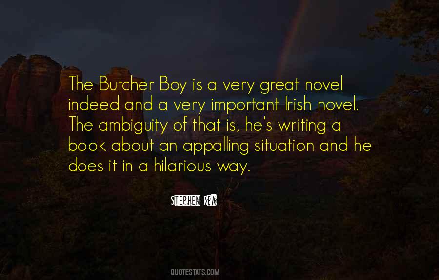 Butcher Boy Quotes #1070341