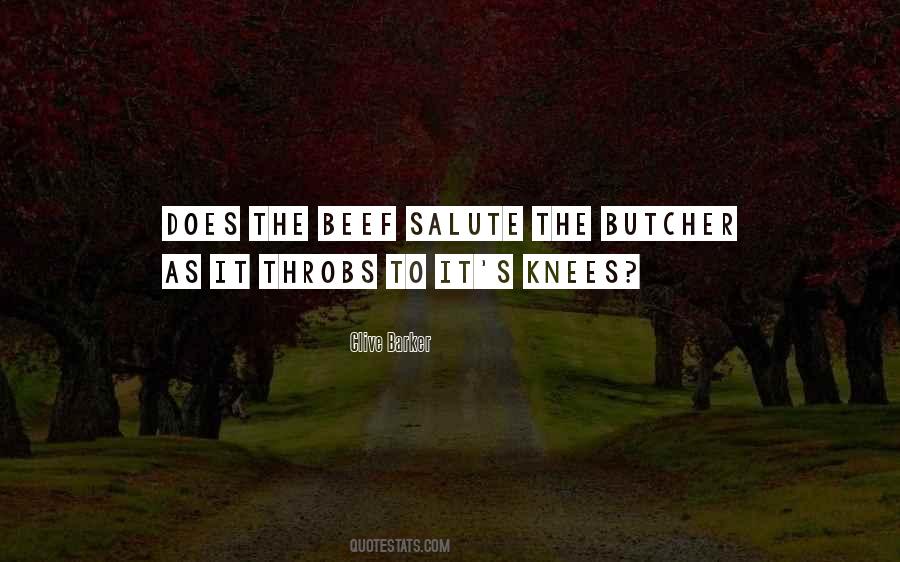 Butcher Meat Quotes #187936