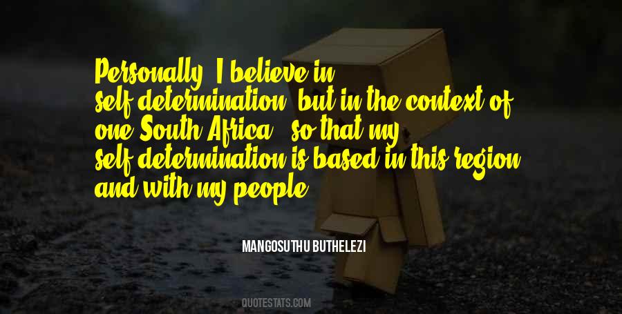 Buthelezi Quotes #407469