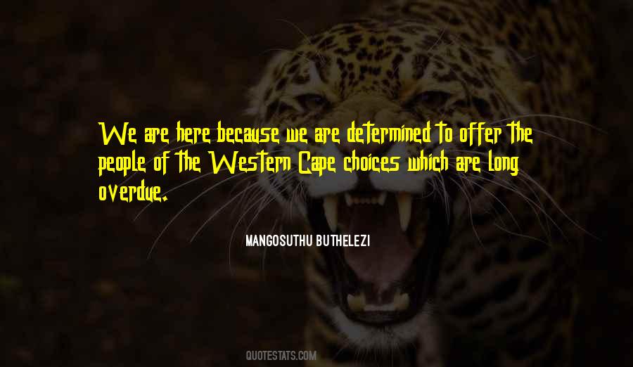 Buthelezi Quotes #554083