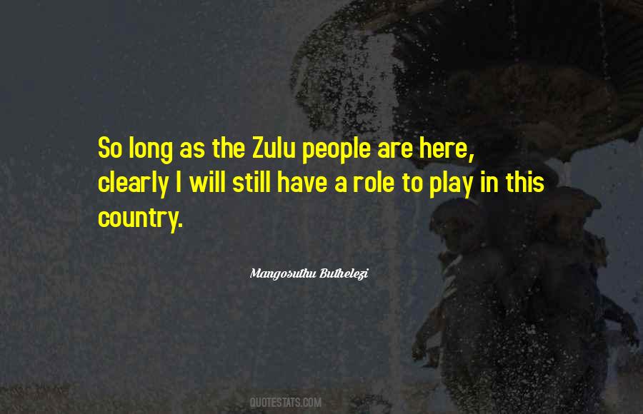 Buthelezi Quotes #579007