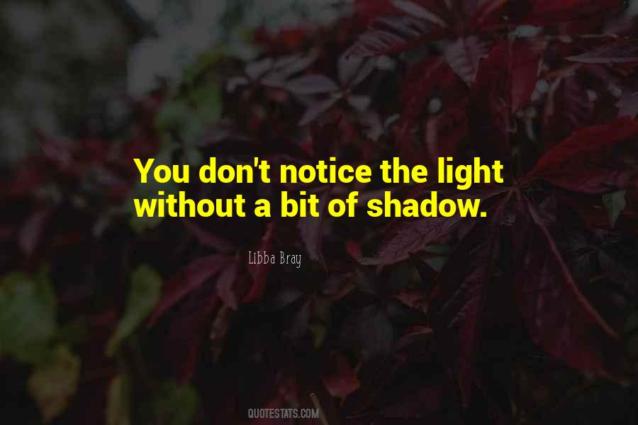 Light Shadow Quotes #205402