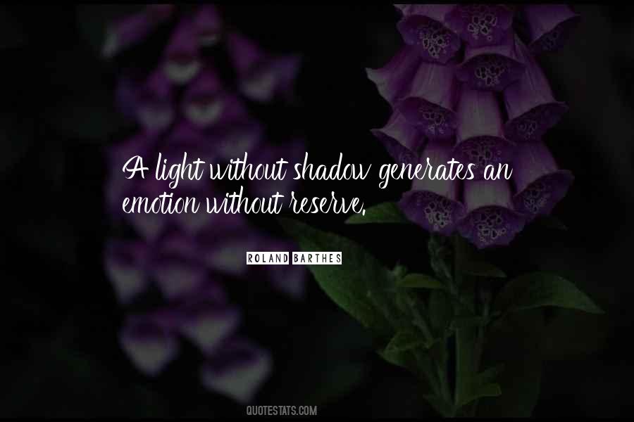 Light Shadow Quotes #316869