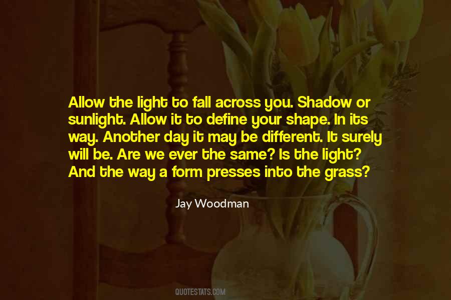 Light Shadow Quotes #65840