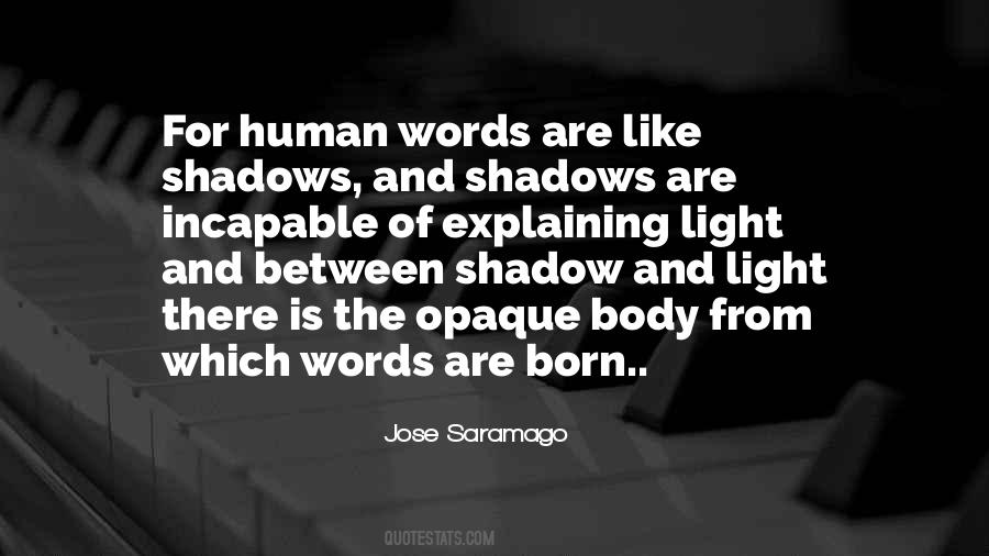 Light Shadow Quotes #71351