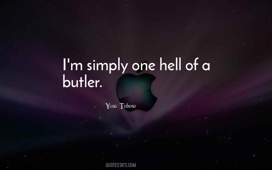 Butler Quotes #923899