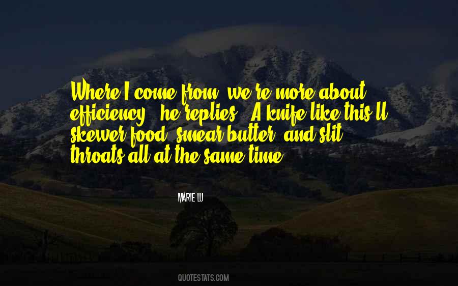 Butter Knife Quotes #350073