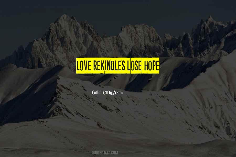 Quotes About Lose Hope #102313