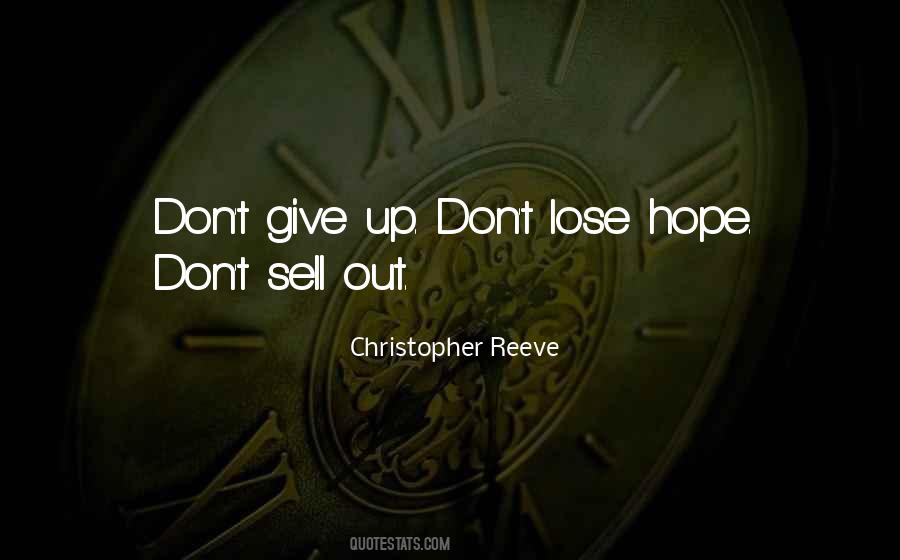 Quotes About Lose Hope #1303002