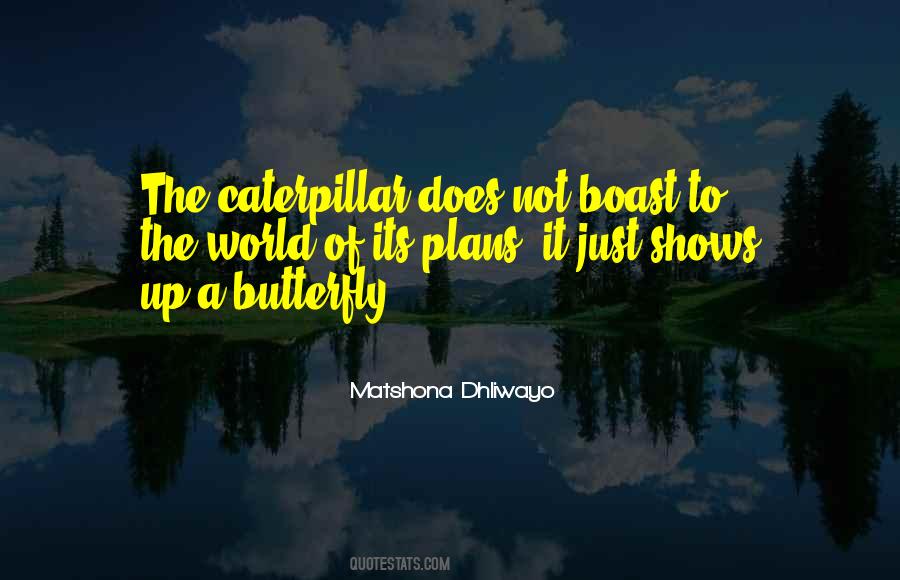 Butterfly Caterpillar Quotes #1507015