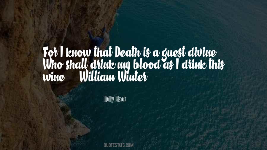 Black Blood Quotes #1047955