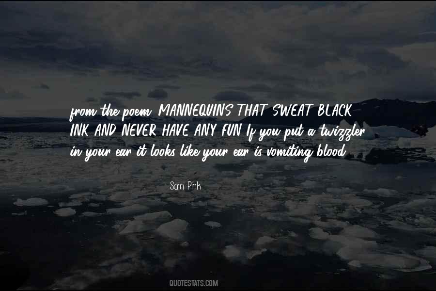 Black Blood Quotes #1051711