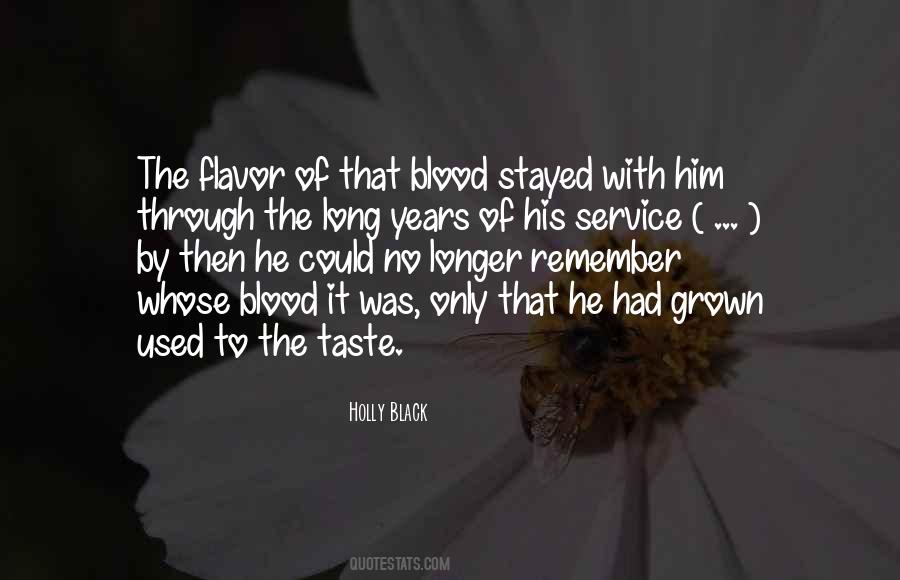 Black Blood Quotes #373471
