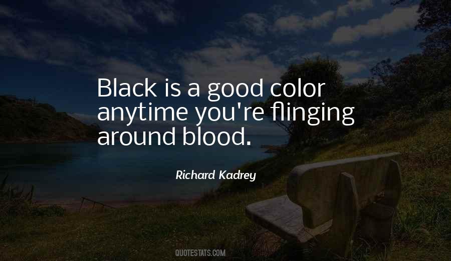 Black Blood Quotes #780485