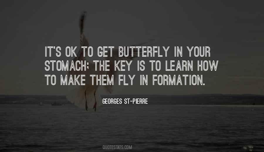 Butterfly Stomach Quotes #40754